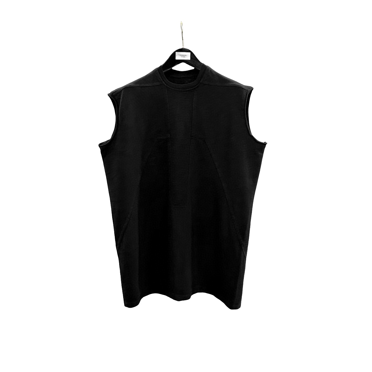 Rick Owens Panelled Cotton Tank Top - everydesigner