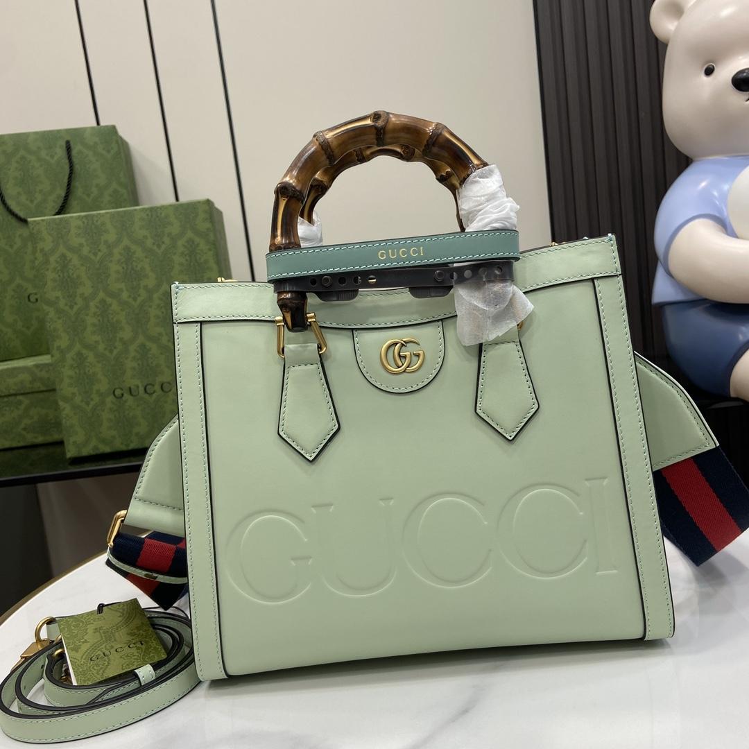 Gucci Diana Small Tote Bag(27-24-11cm) - everydesigner