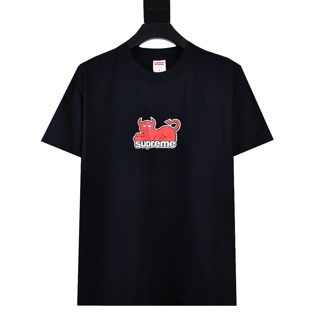 Supreme Toy Machine Devil Cat Tee - everydesigner