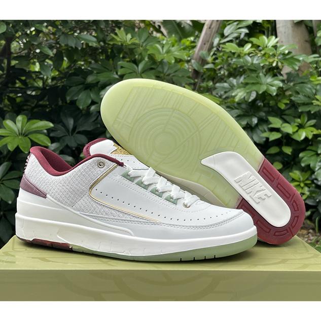 Air Jordan 2 Low “Chinese New Year” Sneakers    FJ3468-100  - everydesigner