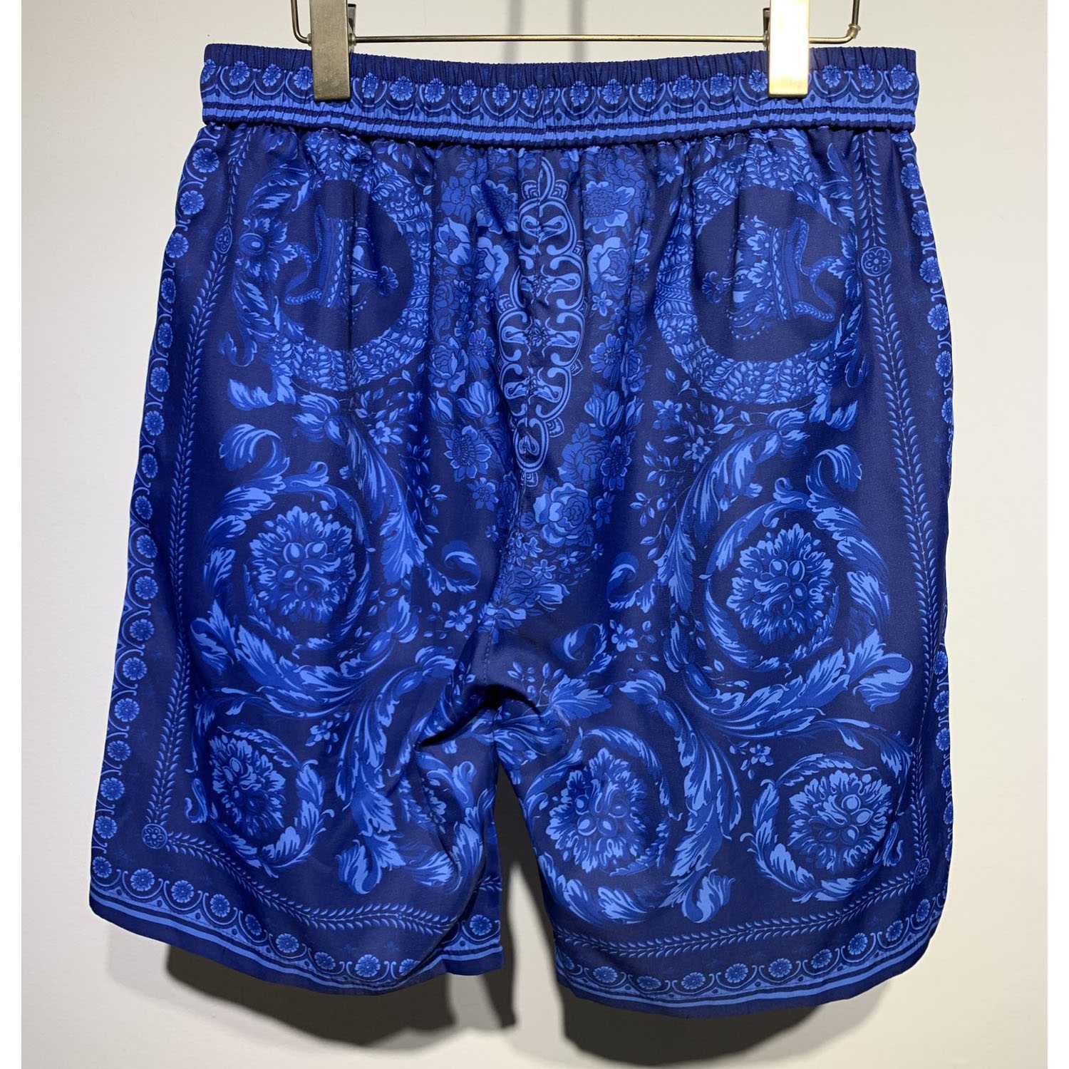 Versace Barocco Silk Shorts - everydesigner