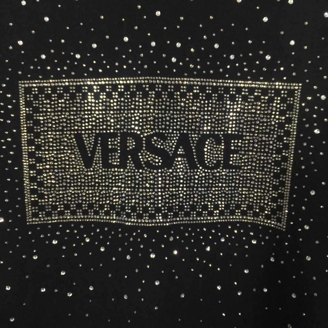 Versace Men's Crystal Box Logo T-Shirt - everydesigner