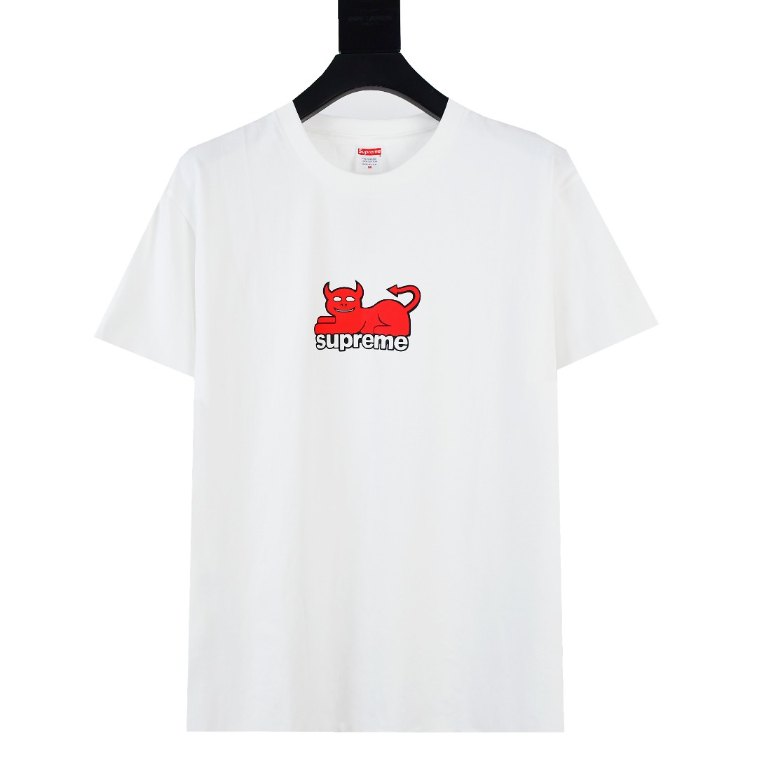 Supreme Toy Machine Devil Cat Tee - everydesigner