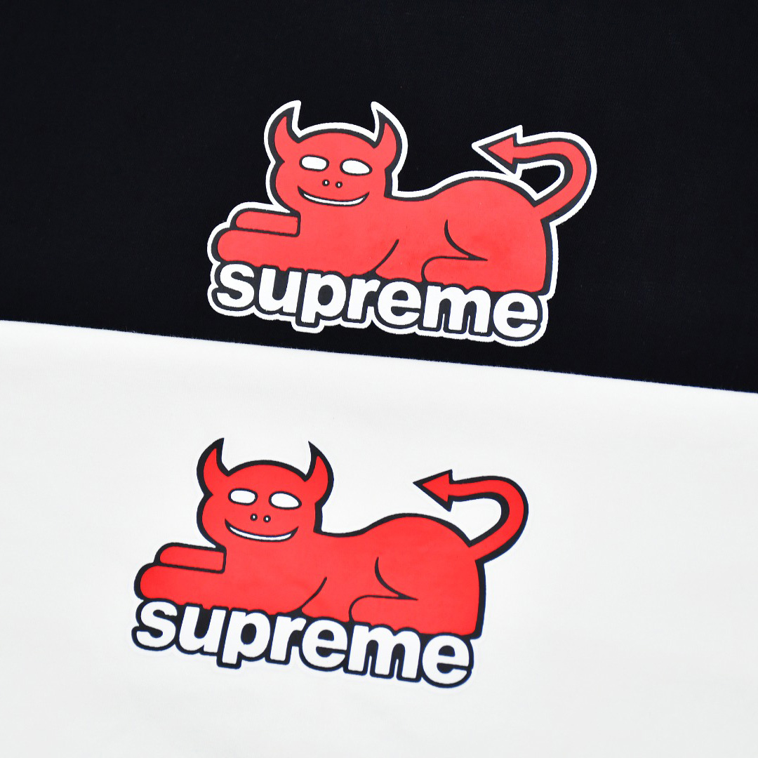 Supreme Toy Machine Devil Cat Tee - everydesigner