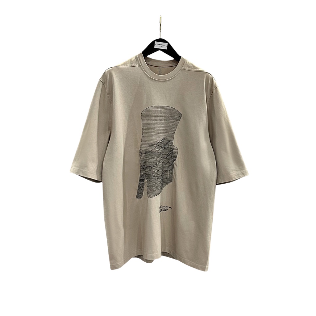 Rick Owens Ron Jumbo SS cotton T-shirt - everydesigner