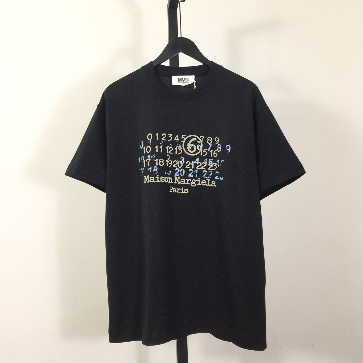 Maison Margiela Numbers-print Cotton T-shirt - everydesigner