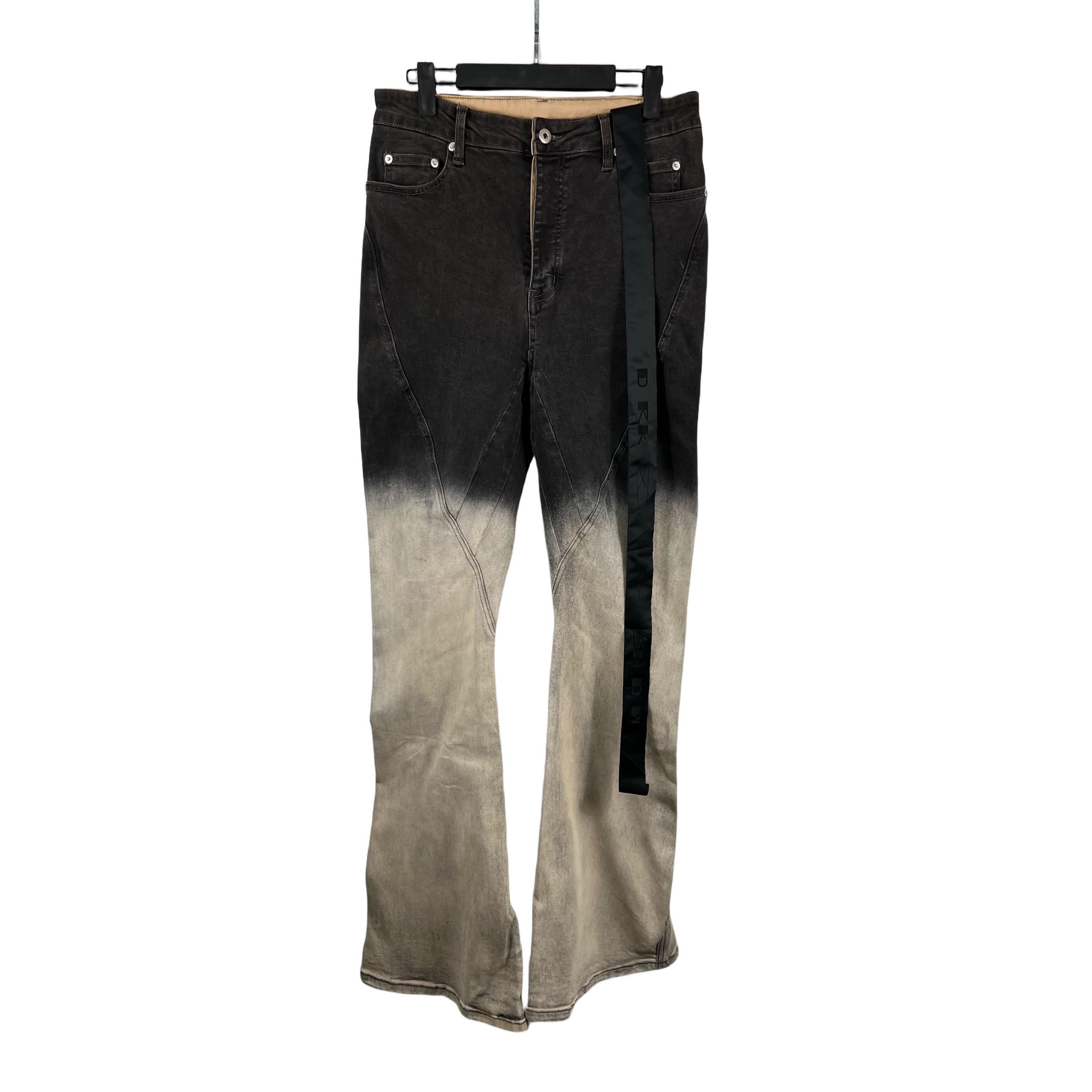 Rick Owens Gradient-effect Flared Jeans - everydesigner