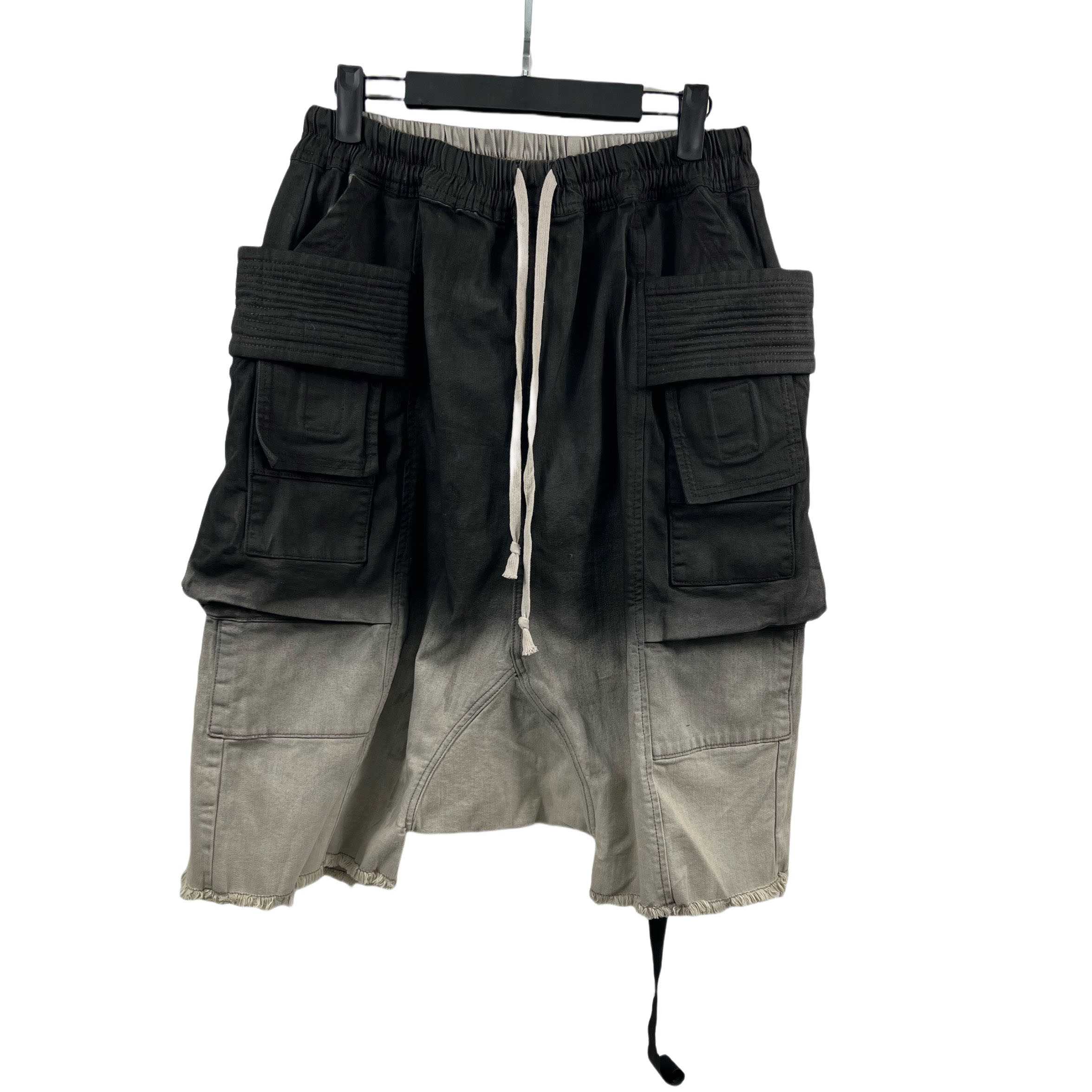 Rick Owens Creatch Degradé Cargo Shorts - everydesigner