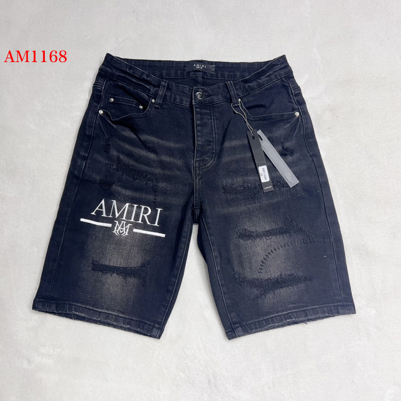 Amiri Slim-fit Denim Shorts  AM1168 - everydesigner