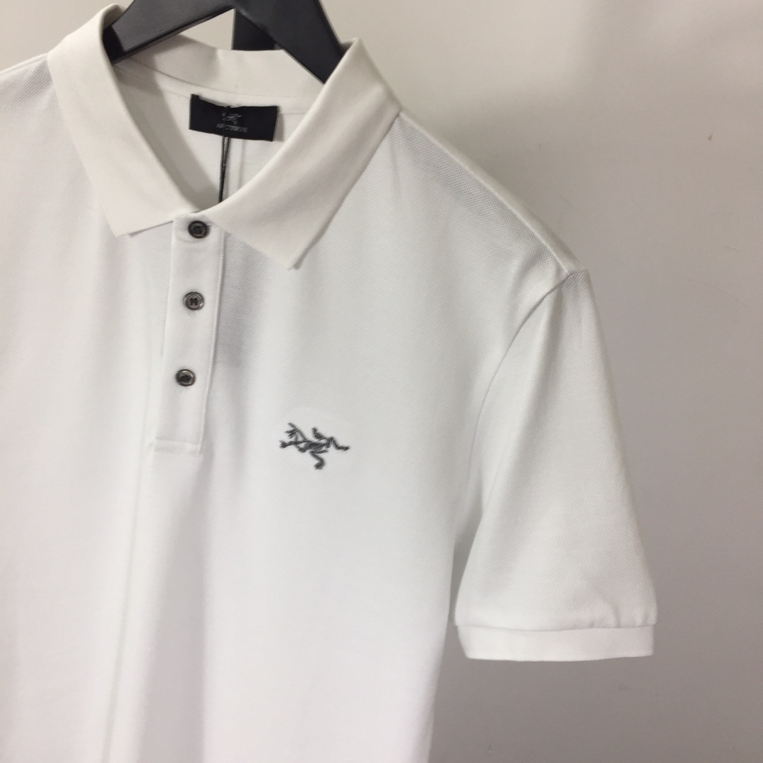 Arc’teryx Logo Cotton Polo Shirt - everydesigner