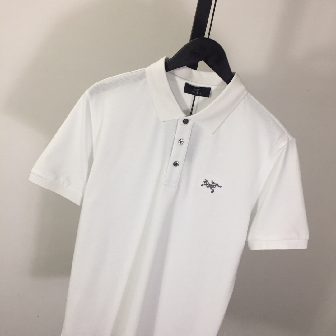 Arc’teryx Logo Cotton Polo Shirt - everydesigner