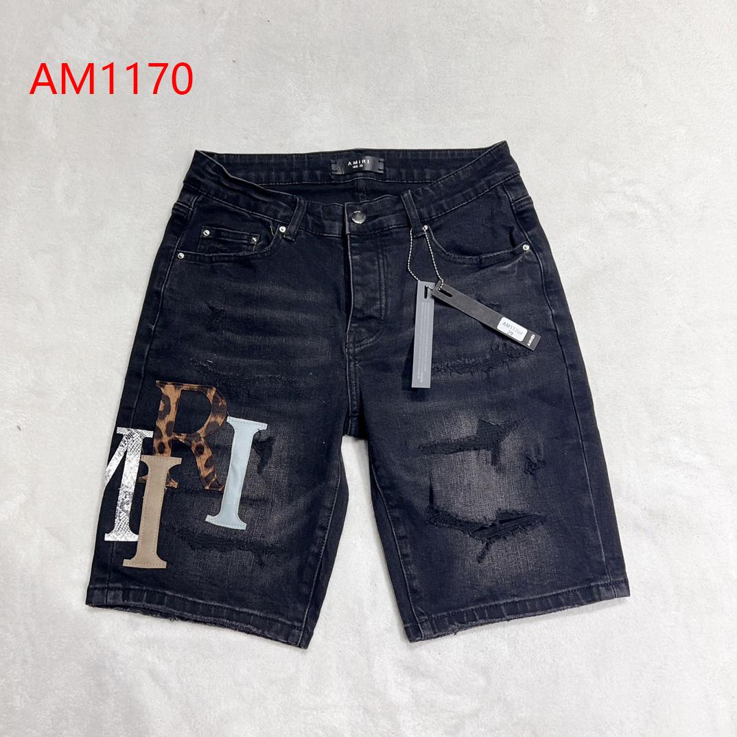 Amiri Slim-fit Denim Shorts  AM1170 - everydesigner