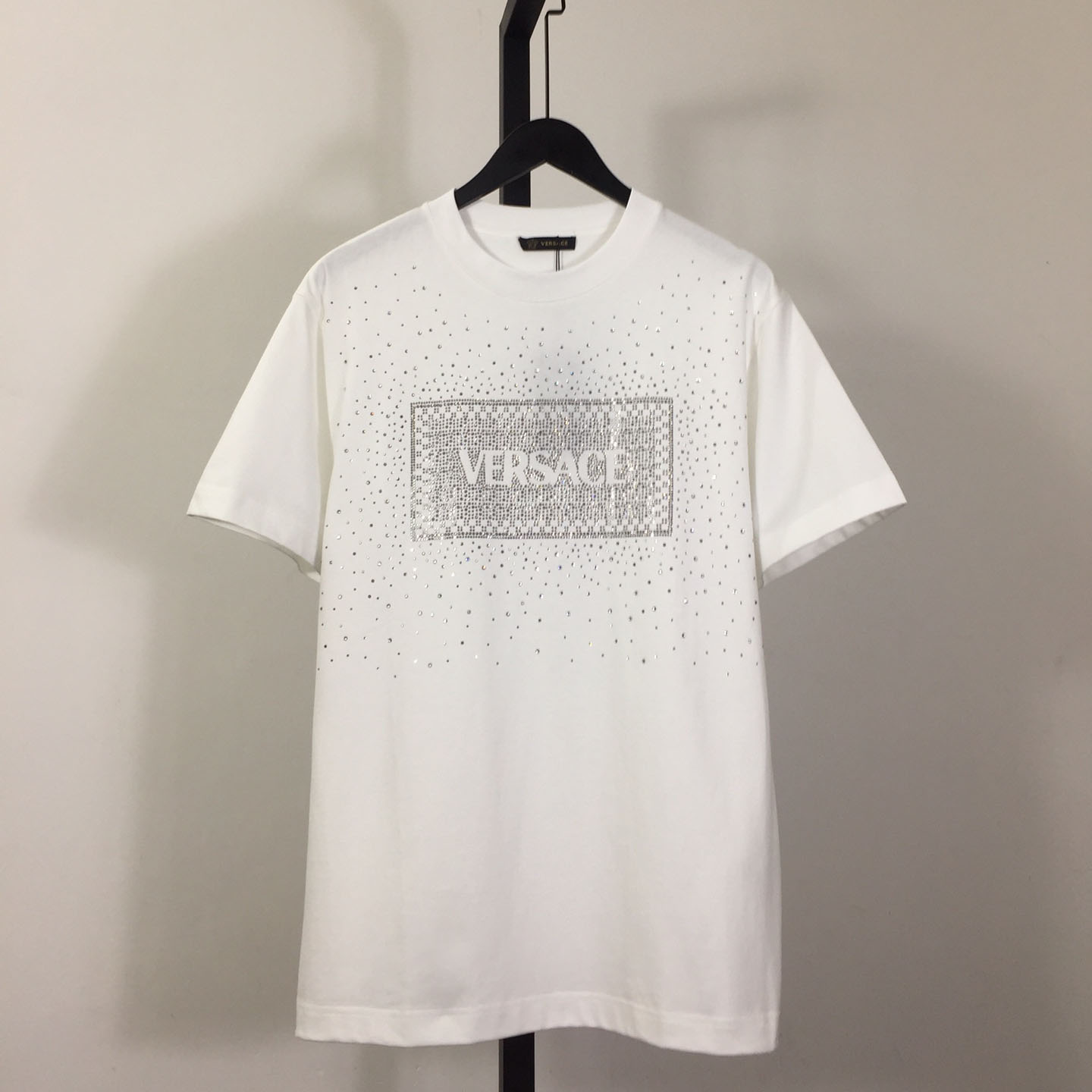 Versace Men's Crystal Box Logo T-Shirt - everydesigner