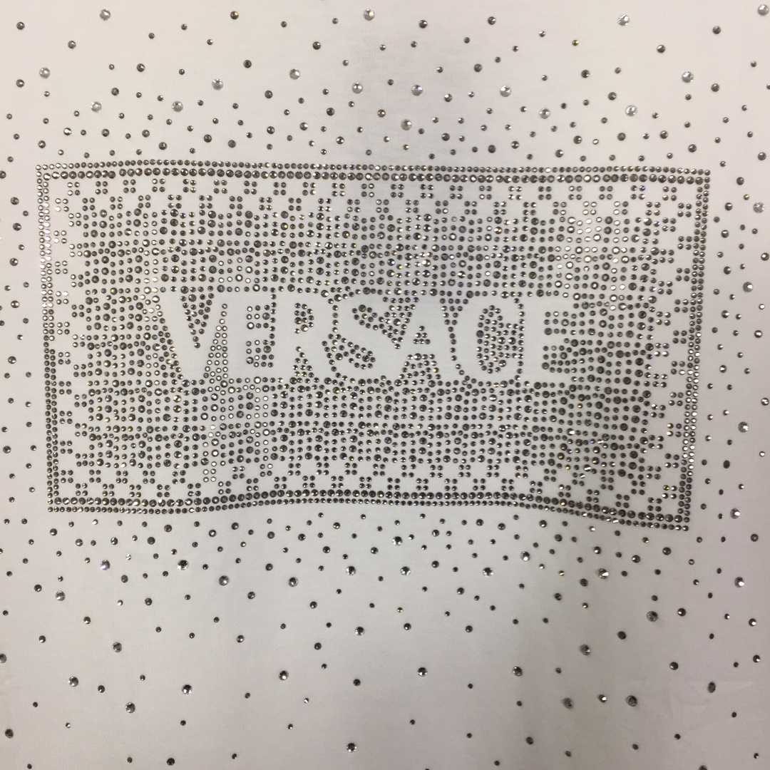 Versace Men's Crystal Box Logo T-Shirt - everydesigner