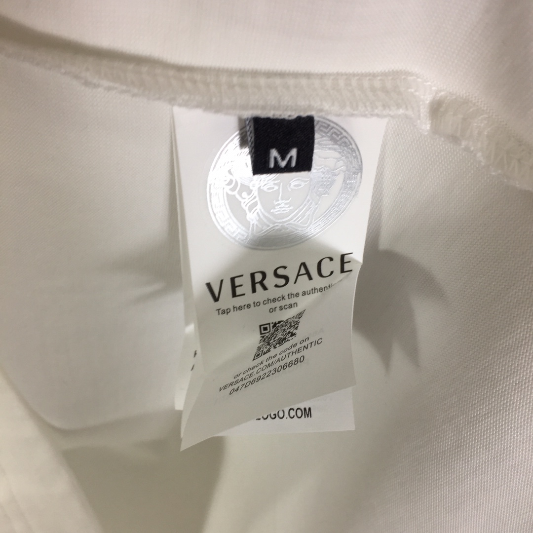 Versace Men's Crystal Box Logo T-Shirt - everydesigner