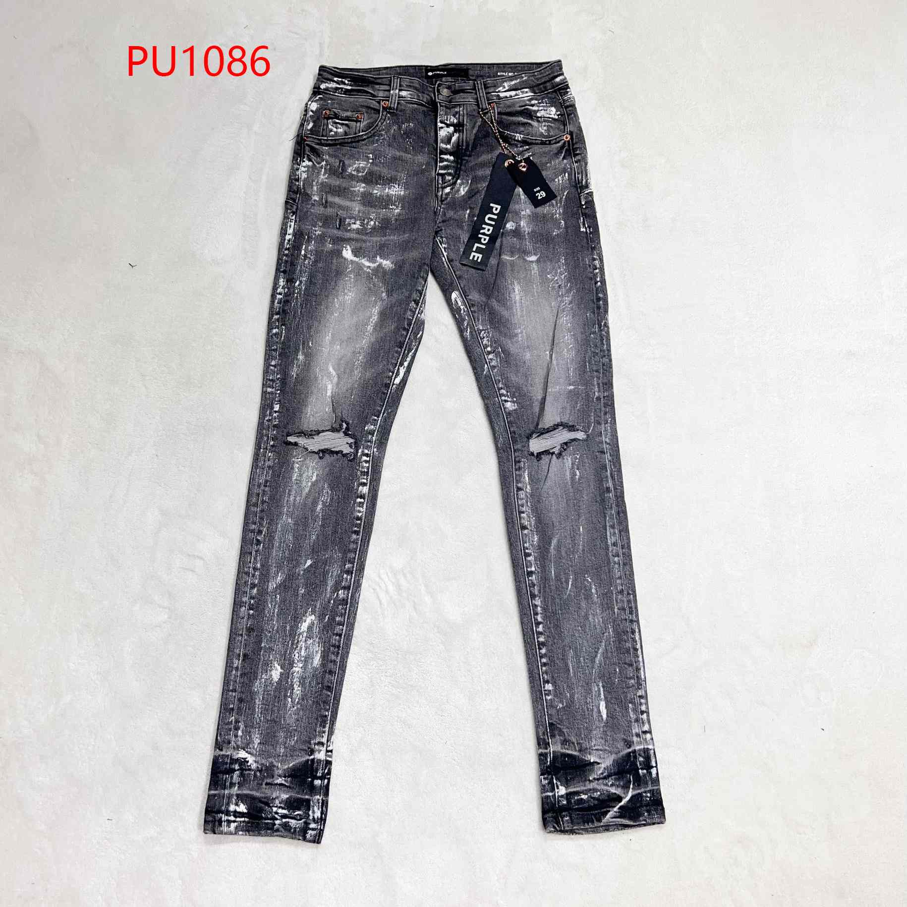 Purple-Brand Jeans   PU1086 - everydesigner