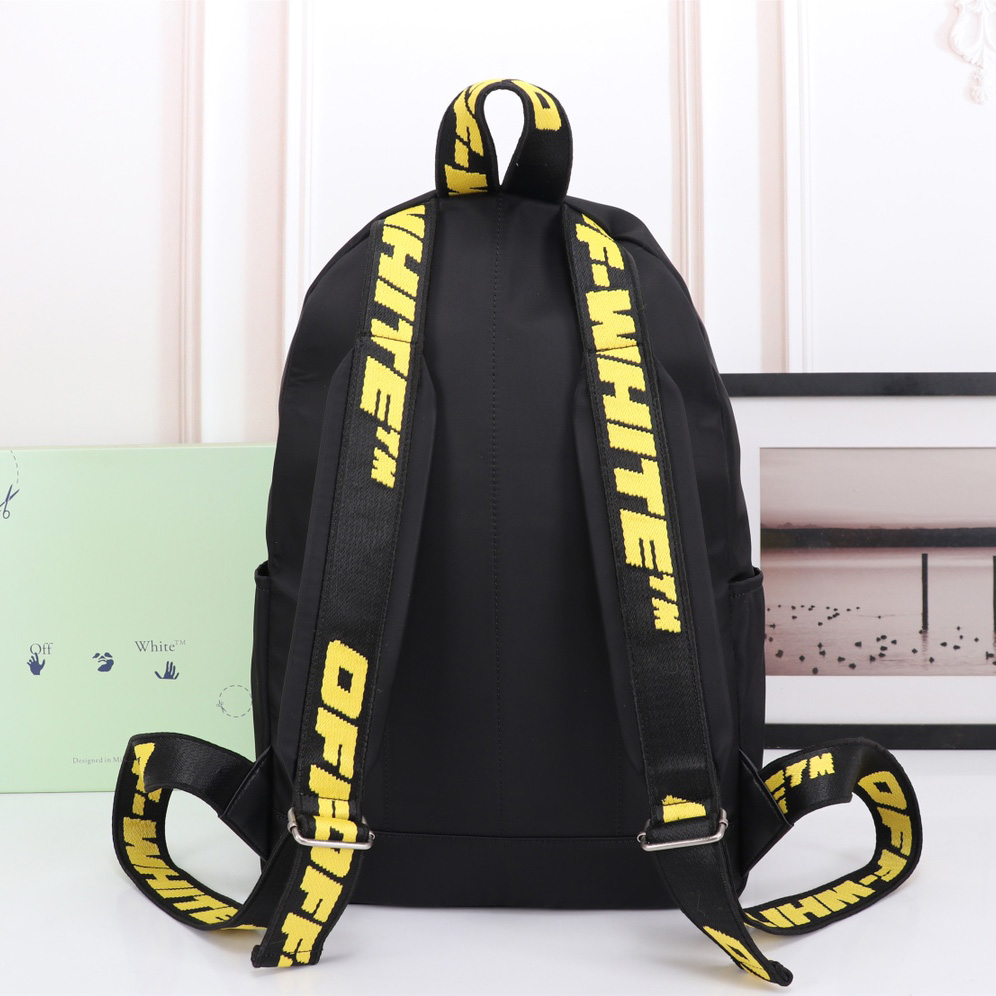 Off White Quote Nylon Backpack  （31×13×47.5cm） - everydesigner