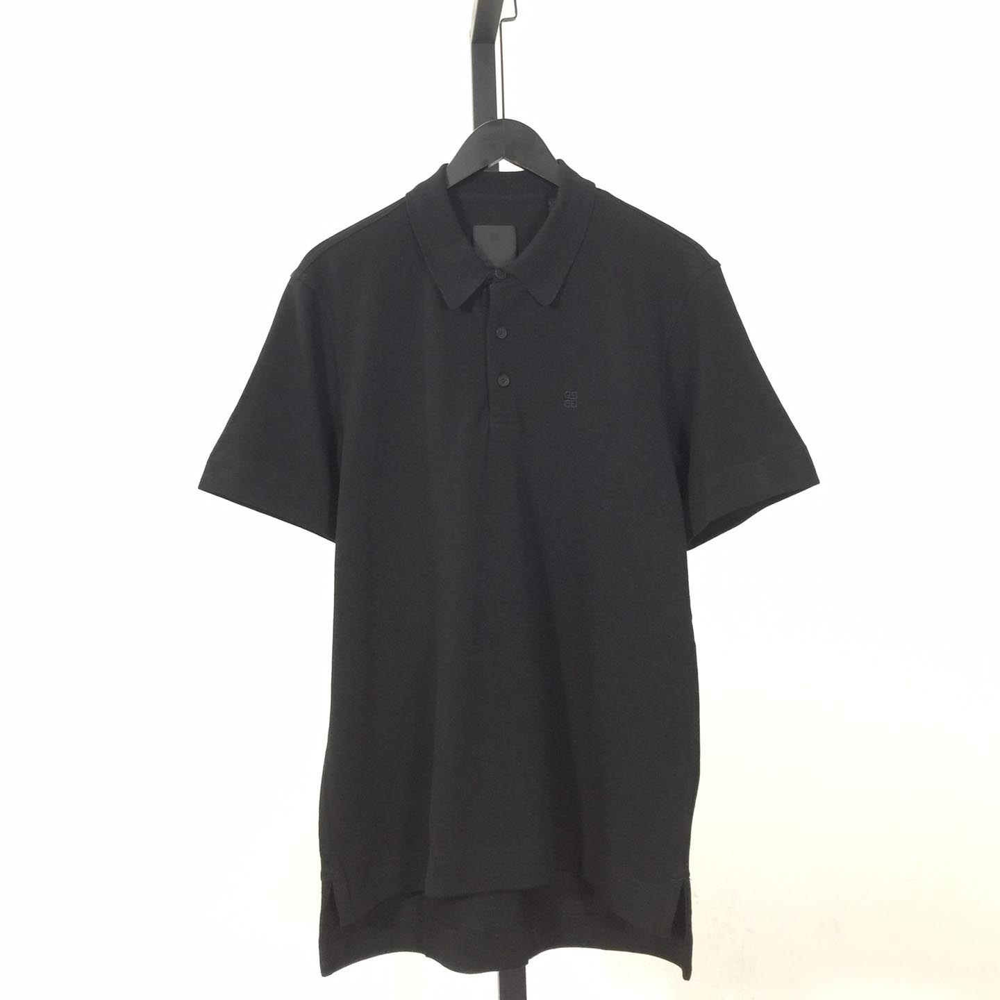 Givenchy Embroidered-monogram Cotton Polo Shirt - everydesigner