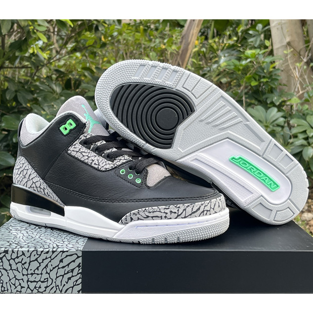  Air Jordan 3 “Green Glow” Basketball Shoes      CT8532-031 - everydesigner