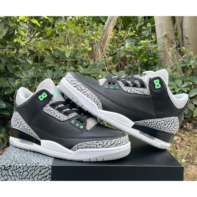  Air Jordan 3 “Green Glow” Basketball Shoes      CT8532-031 - everydesigner