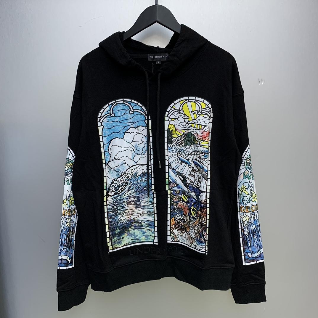 Who Decides War Sandy Lane Hooded Pullover - everydesigner