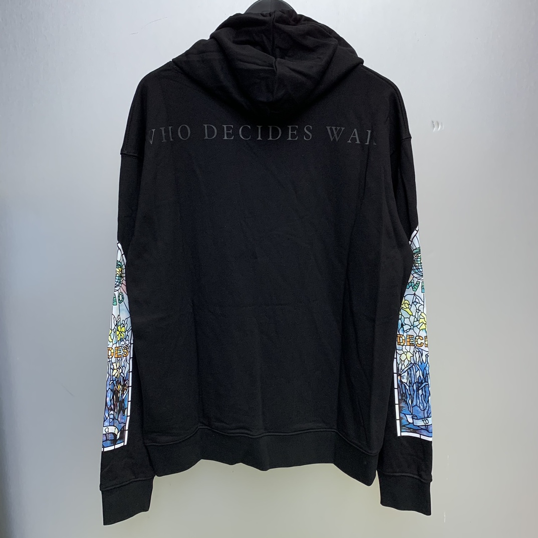 Who Decides War Sandy Lane Hooded Pullover - everydesigner