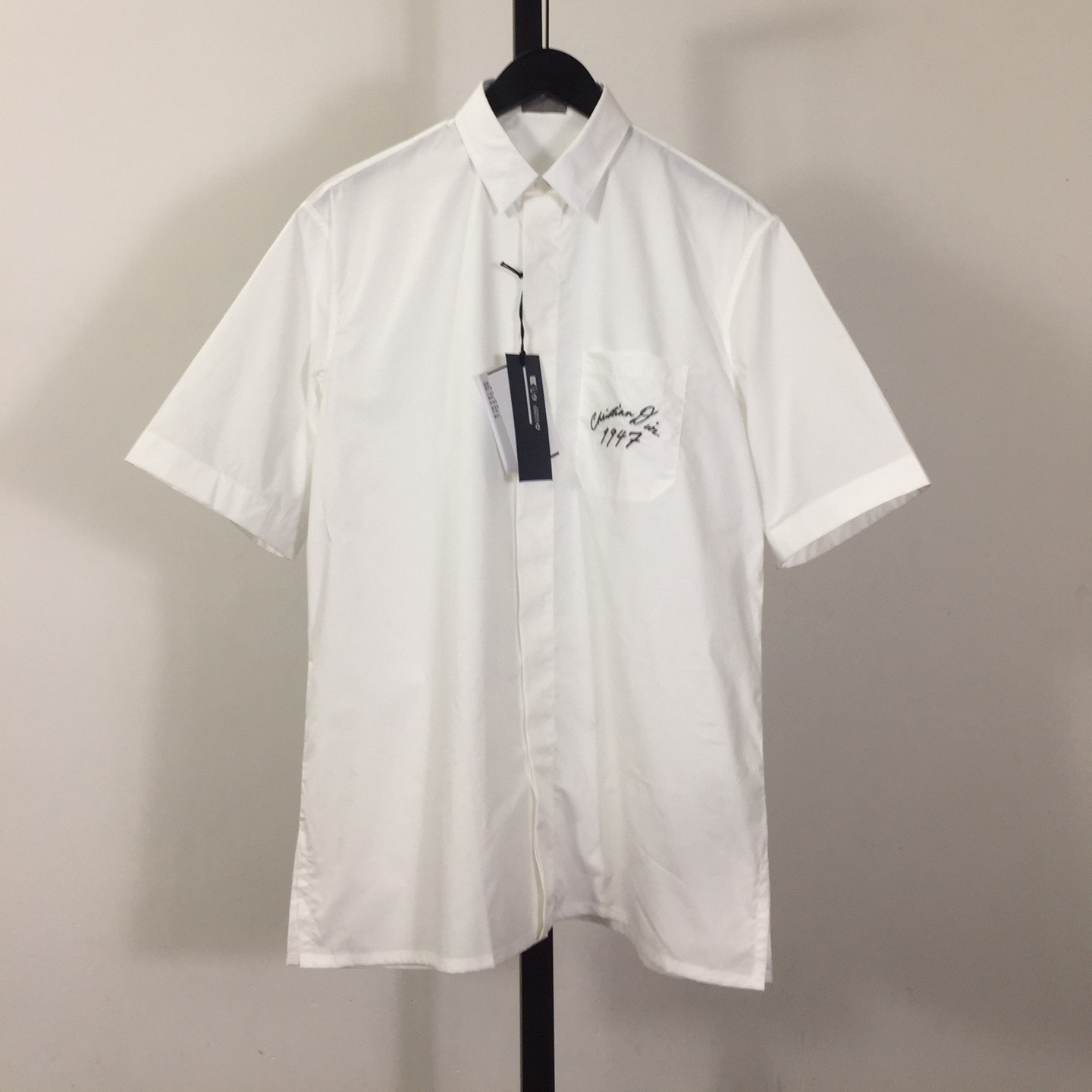 Dior Handwritten Christian Dior 1947 Short-Sleeved Shirt - everydesigner