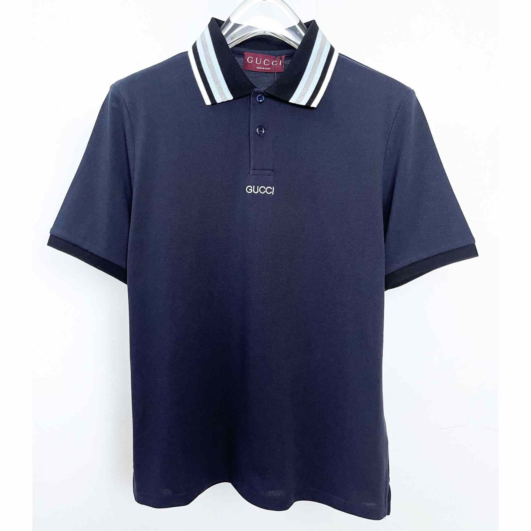 Gucci Cotton Polo Shirt With Embroidery - everydesigner