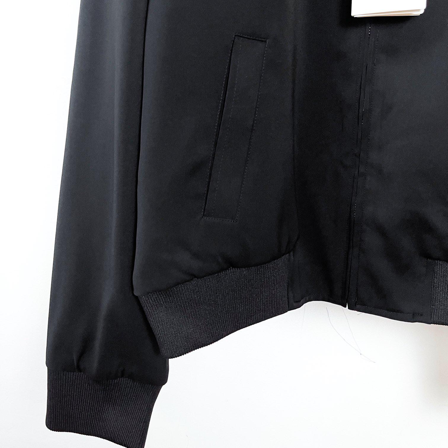 Celine Triomphe Blouson Jacket In Rayon Twill - everydesigner