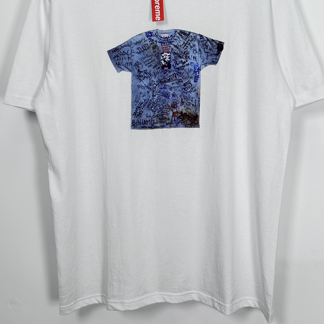 Supreme First Tee - White - everydesigner