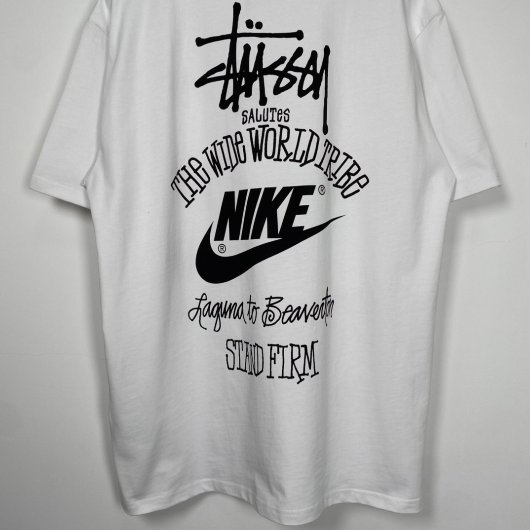 Nike x Stussy The Wide World Tribe T-Shirt - everydesigner