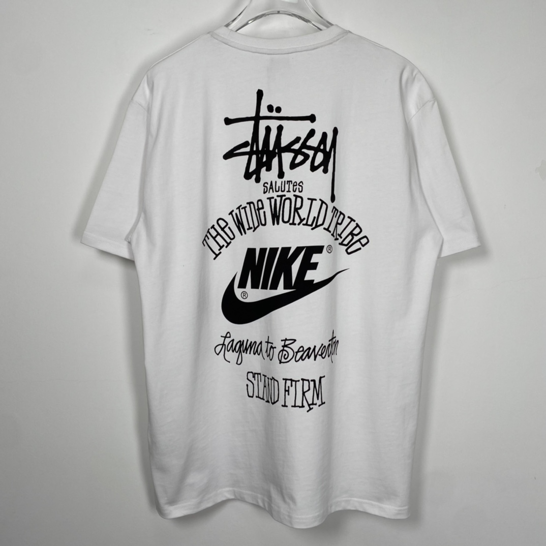 Nike x Stussy The Wide World Tribe T-Shirt - everydesigner