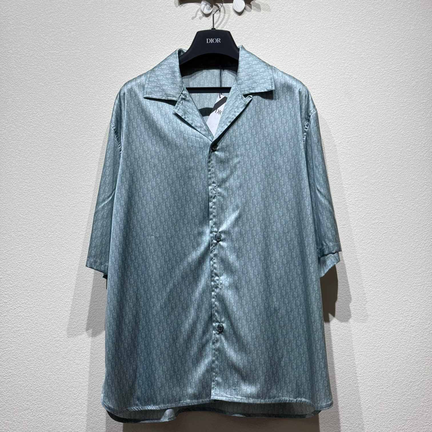 Dior Oblique Short-Sleeved Shirt - everydesigner