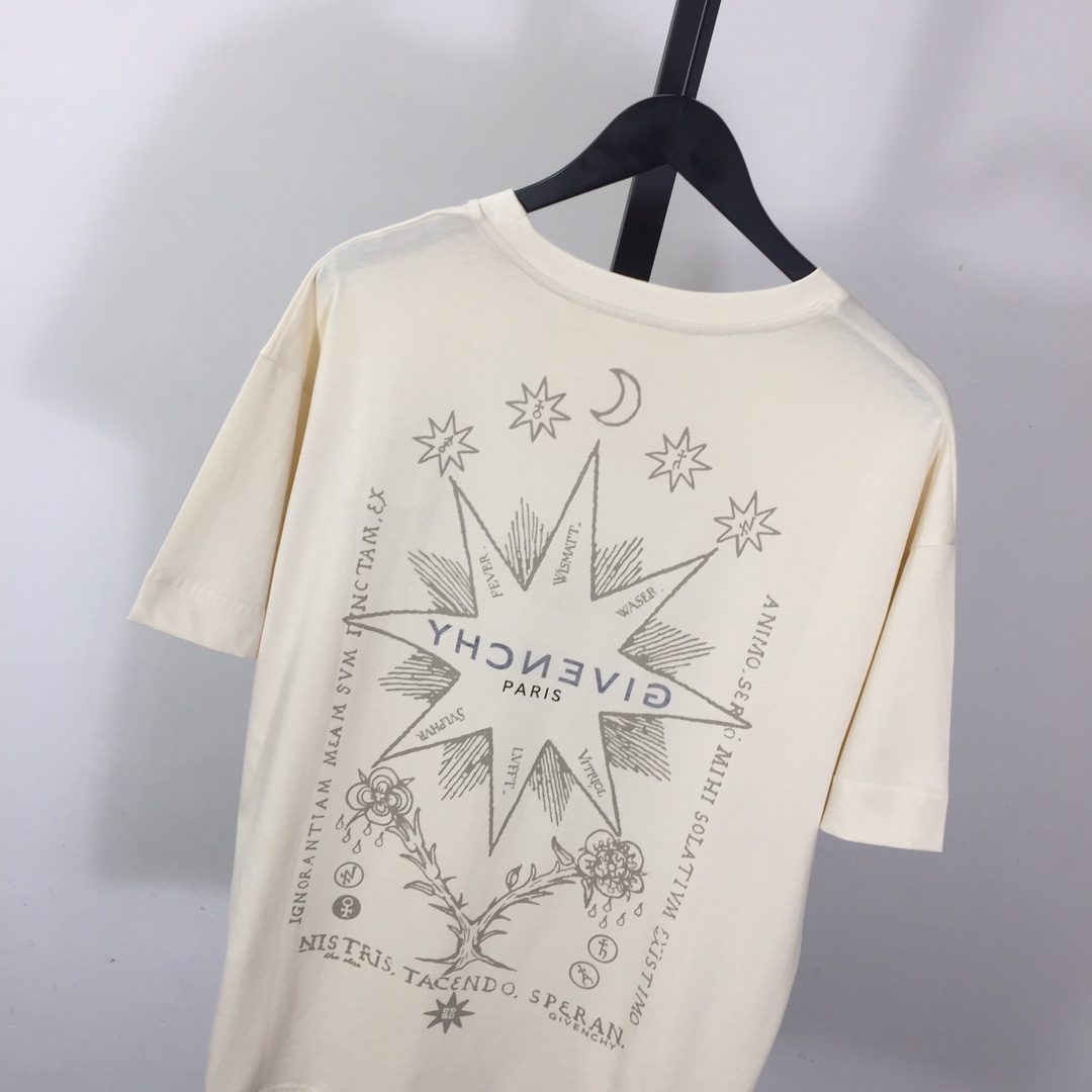 Givenchy Reverse T-shirt In Cotton With Tarot Print - everydesigner