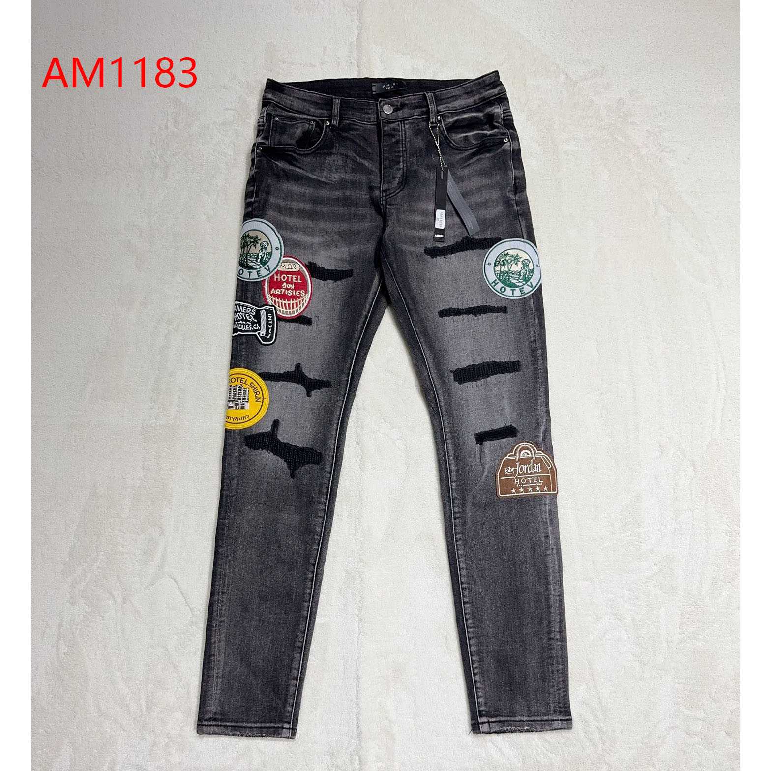 Amiri Slim-fit Jeans     AM1183 - everydesigner