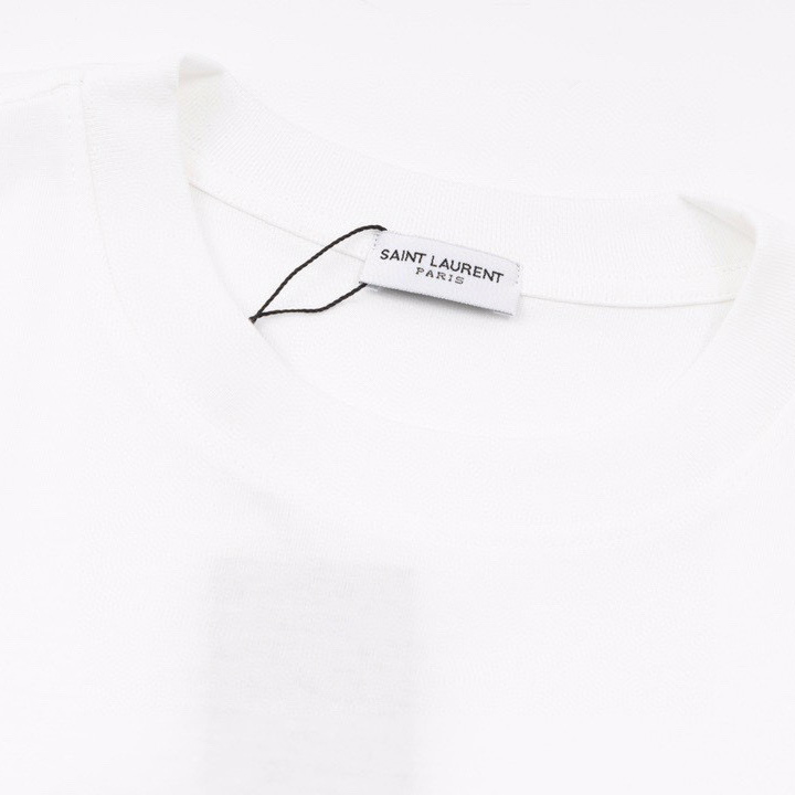 Saint Laurent Cotton-jersey T-shirt  - everydesigner