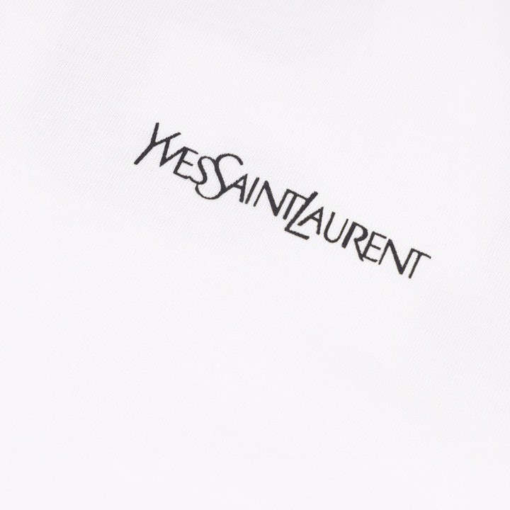 Saint Laurent Cotton-jersey T-shirt  - everydesigner