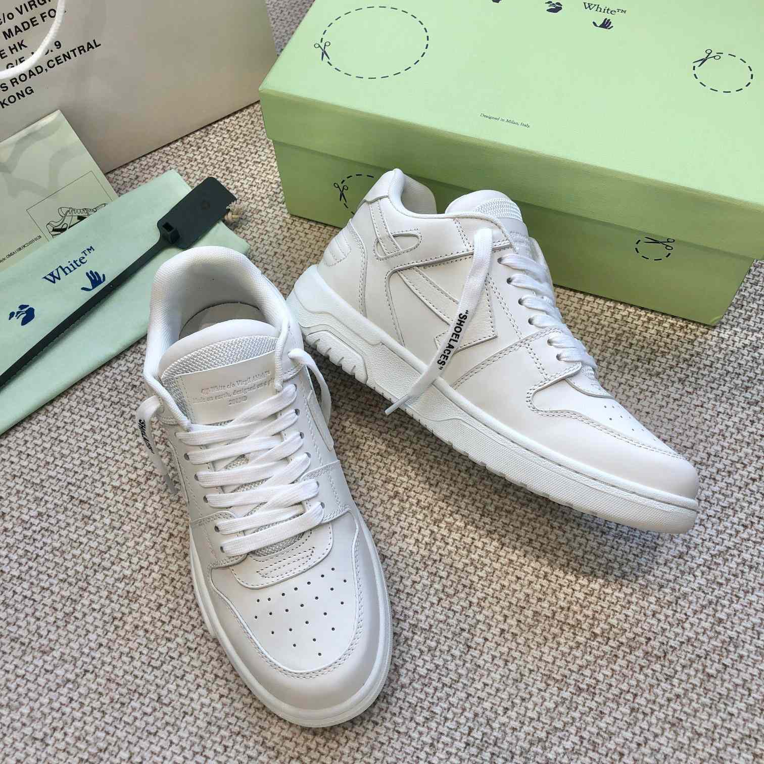 Off White Out Of Office Sneakers  - everydesigner