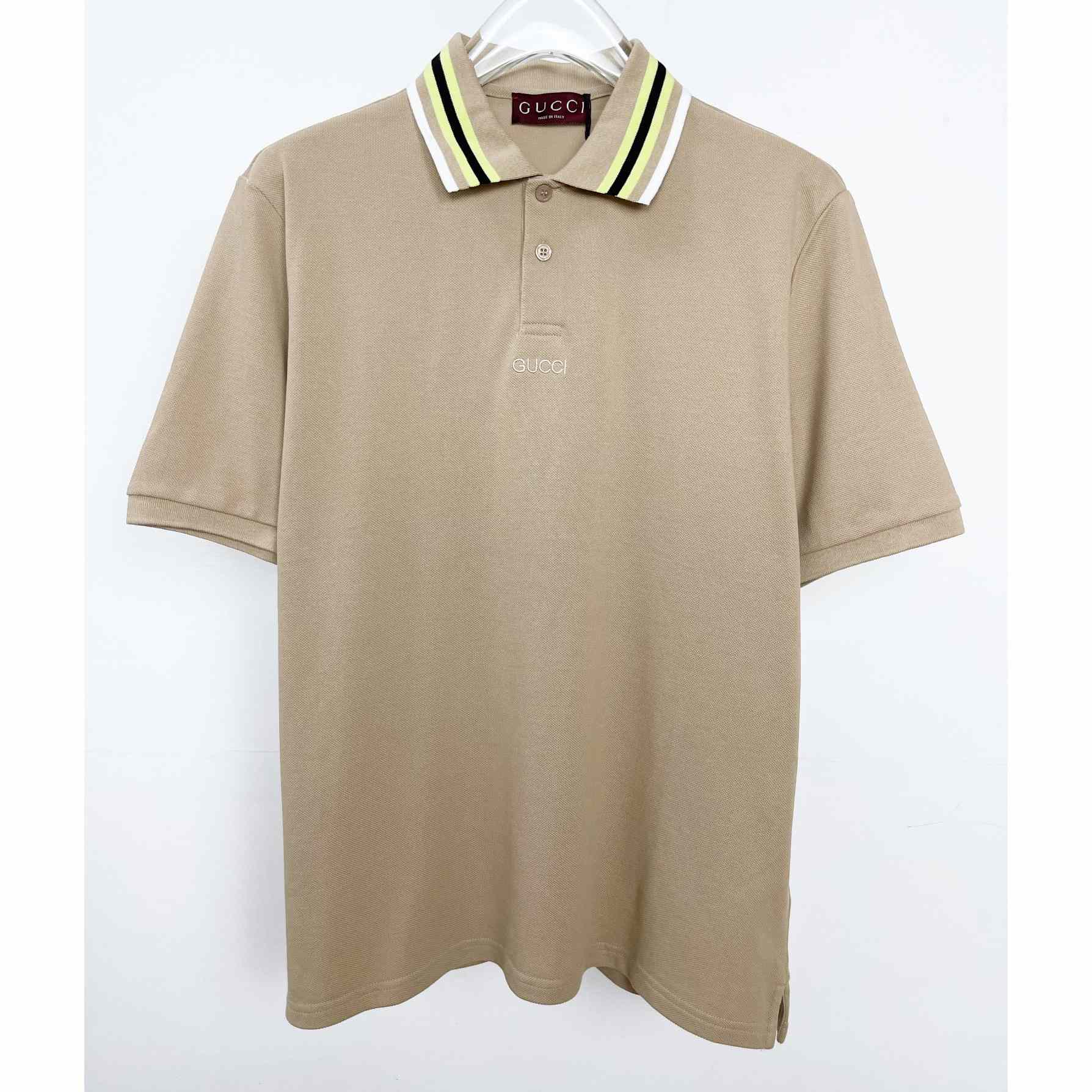 Gucci Cotton Polo Shirt With Embroidery - everydesigner