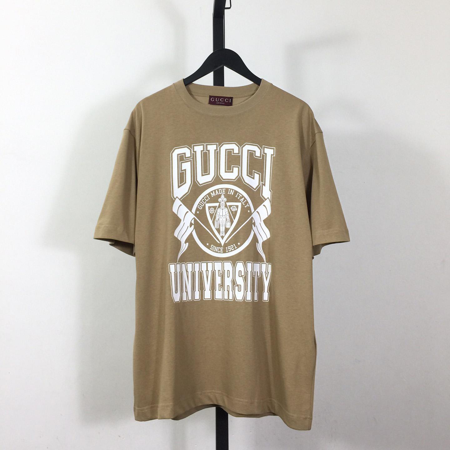 Gucci Cotton Jersey Printed T-shirt - everydesigner