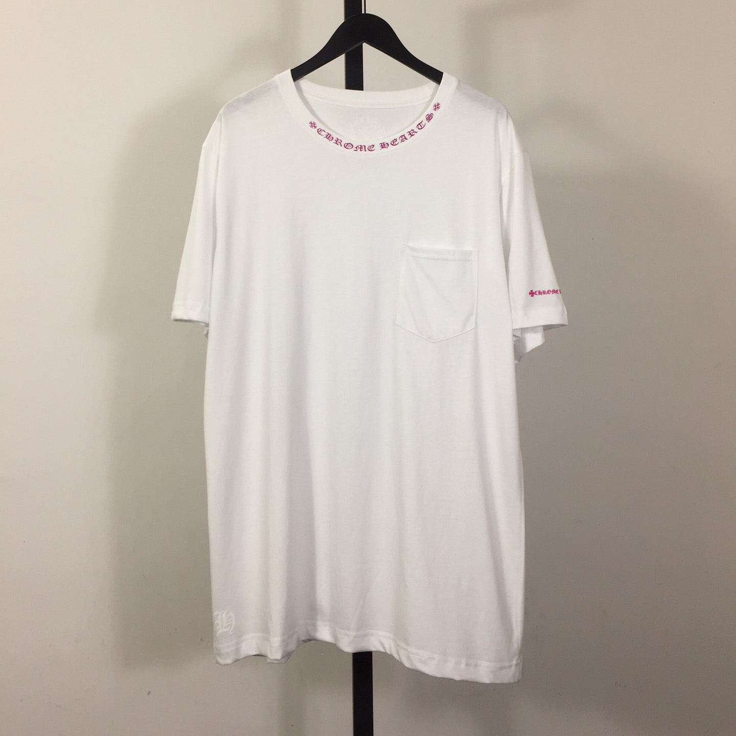 Chrome Hearts Neck Logo T-Shirt - everydesigner