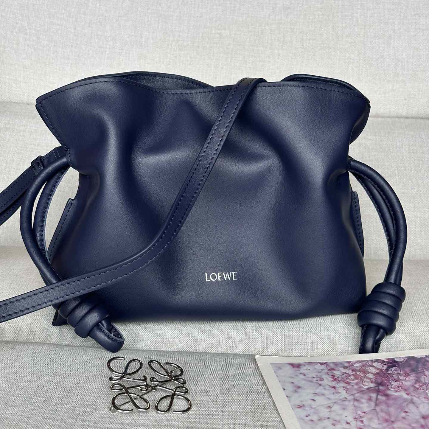 Loewe Mini Flamenco Clutch In Nappa Calfskin - everydesigner