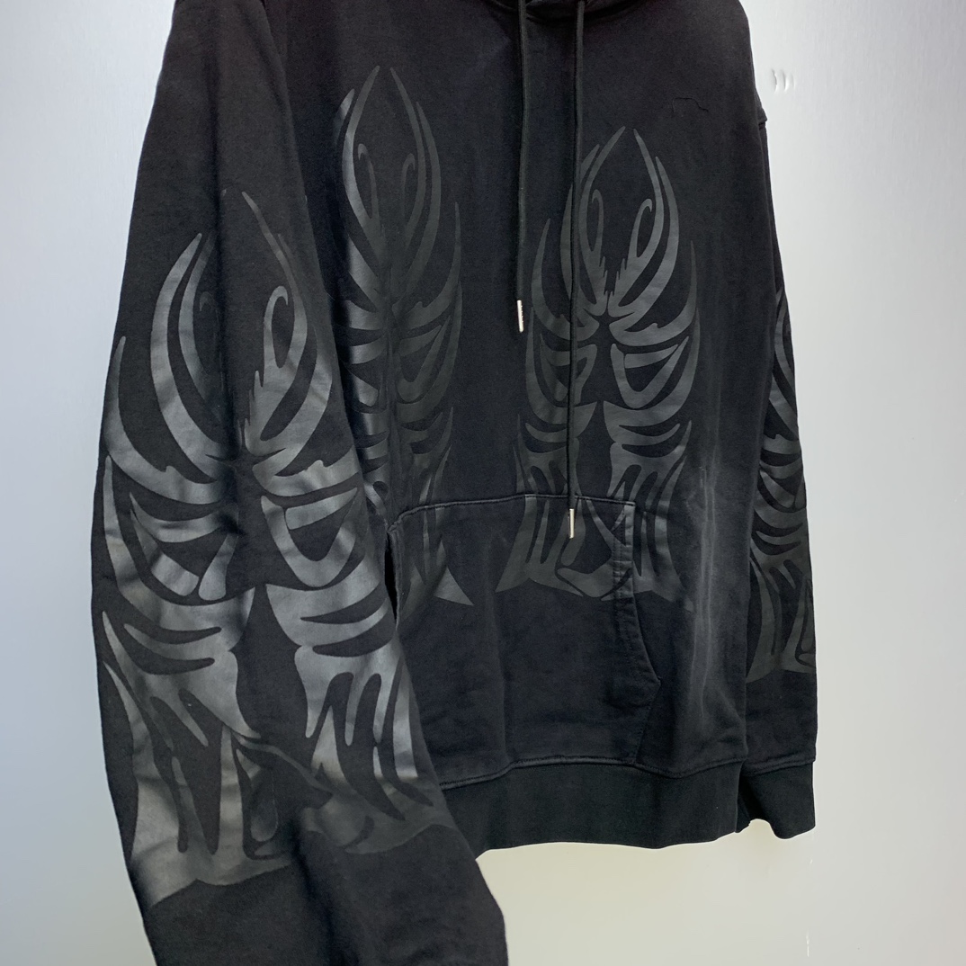 Who Decides War Black Winged Hoodie - everydesigner