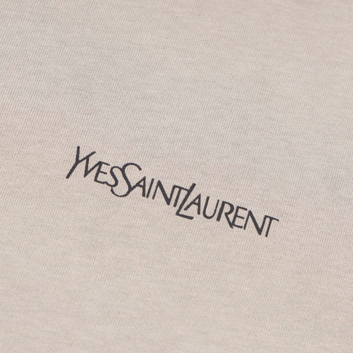 Saint Laurent Cotton-jersey T-shirt  - everydesigner