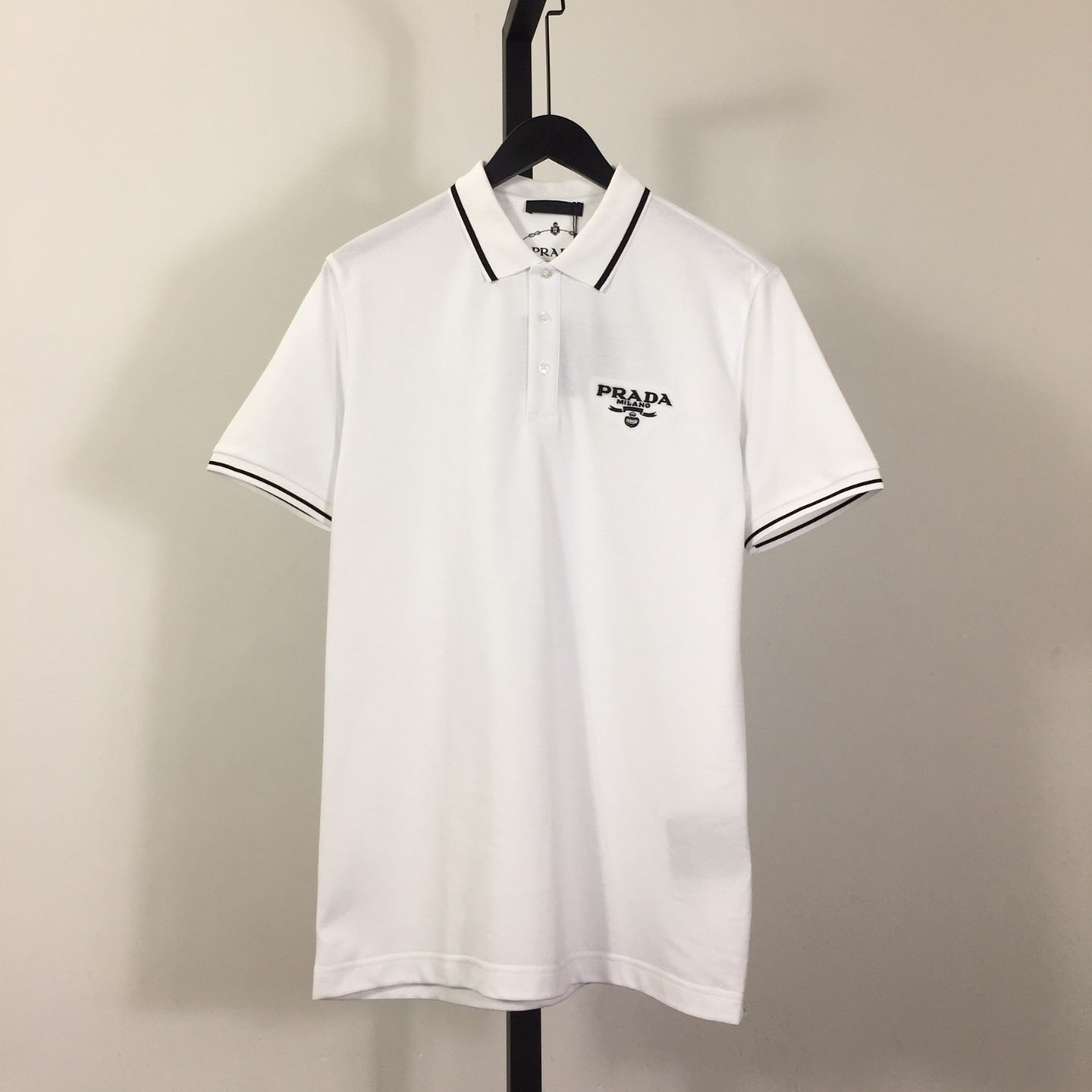 Prada Cotton Polo Shirts - everydesigner