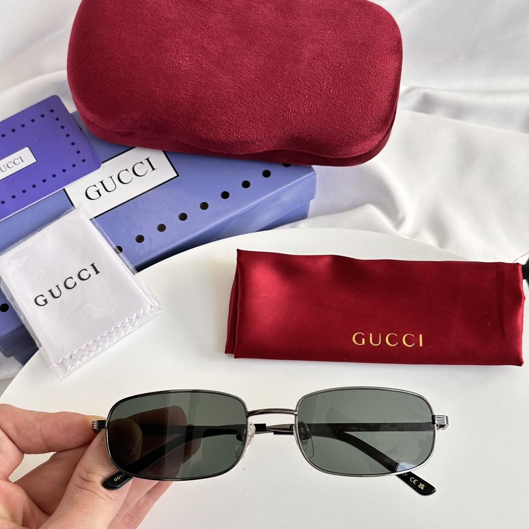 Gucci Rectangular Frame Sunglasses  GG1457S  - everydesigner