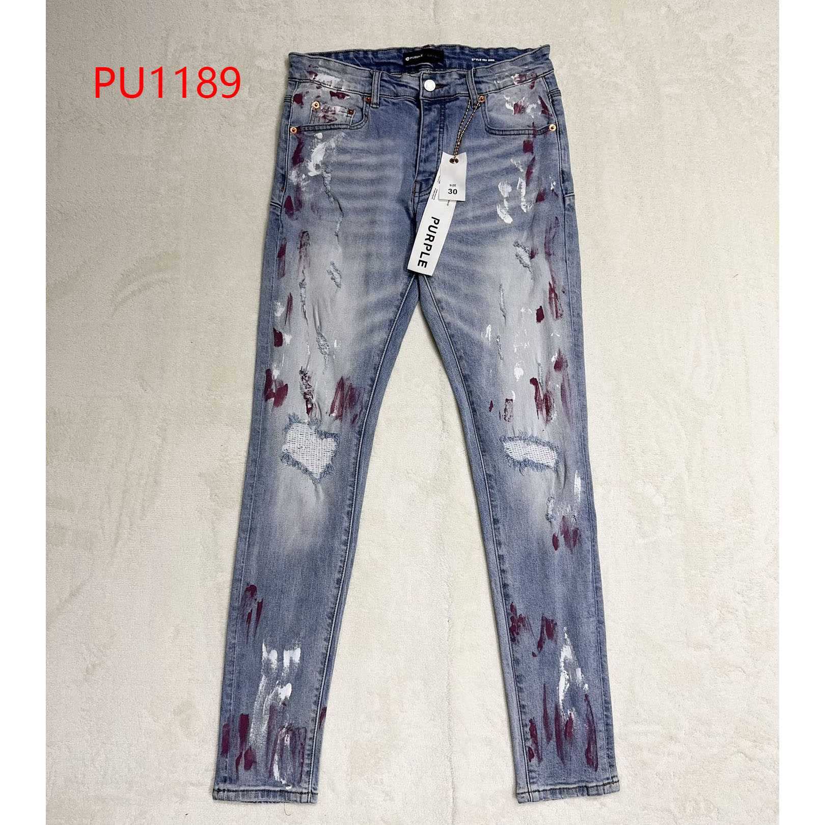 Purple-Brand Jeans      PU1189 - everydesigner