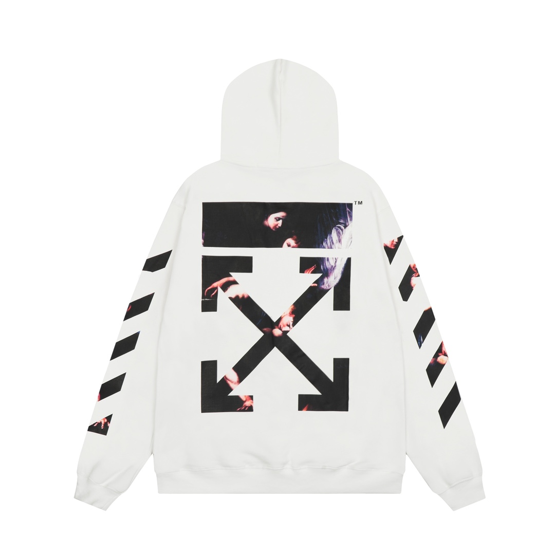 Off-White Caravaggio Arrows Hoodie - everydesigner