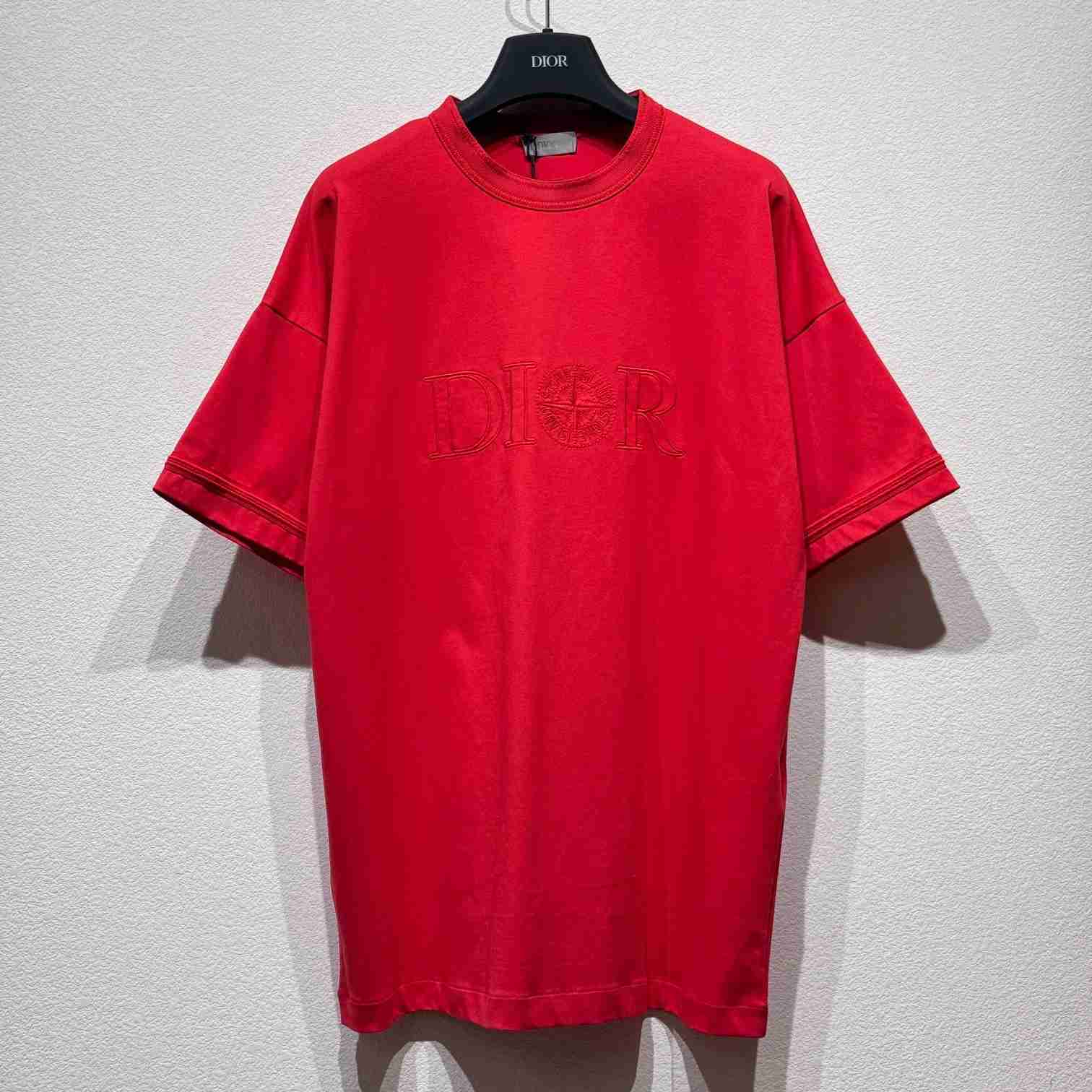 Dior And Stone Island  T-Shirt, Oversized Fit  - everydesigner