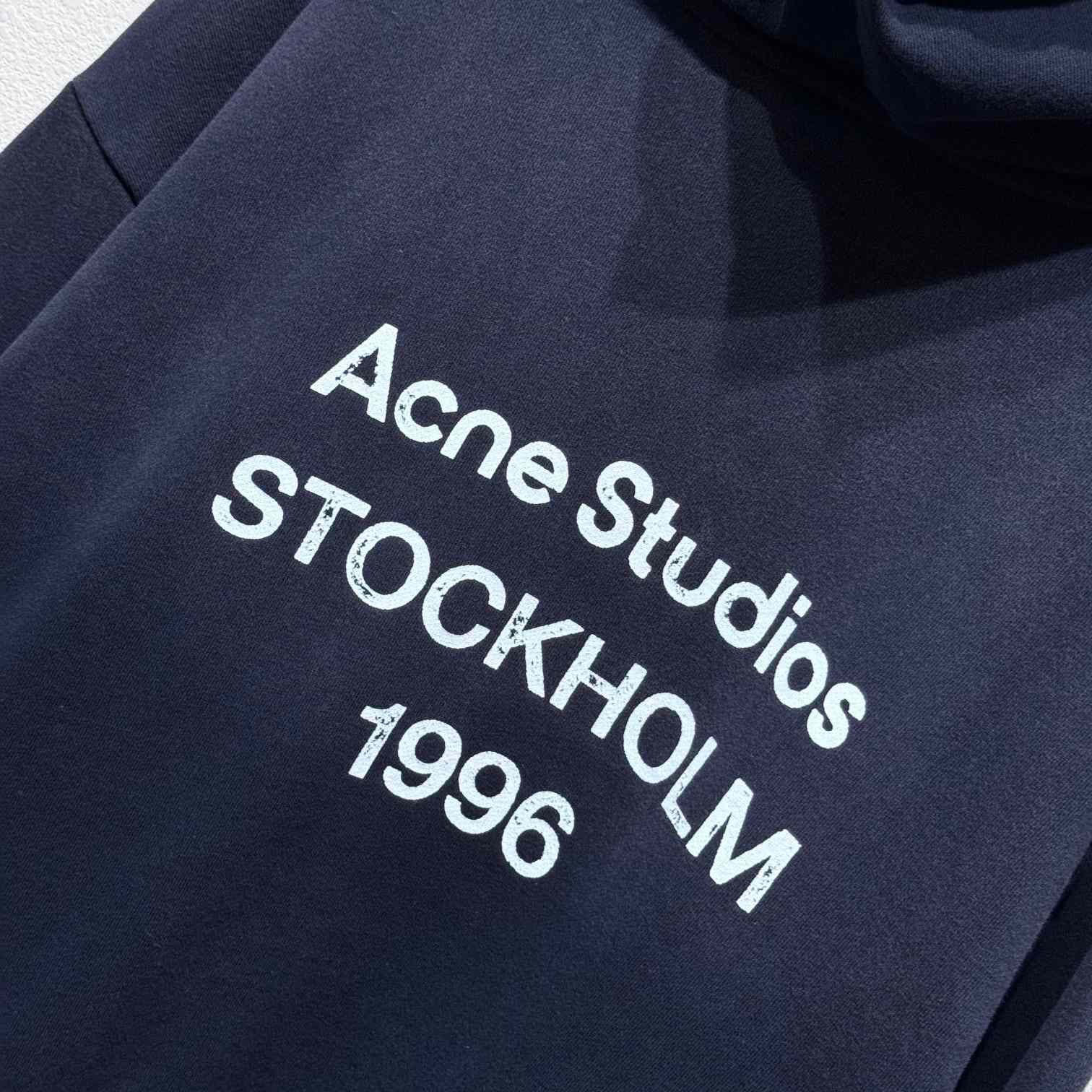 Acne Studios Logo Hooded Sweater - everydesigner